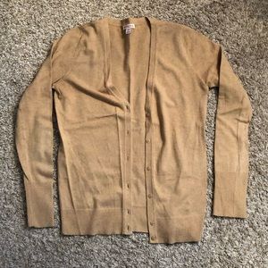 Tan cardigan